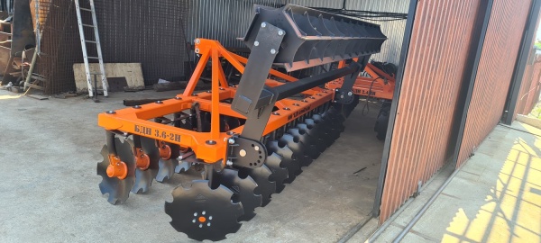 Борона дисковая навесная БДН 3,6х2Н, 24 рабочих органа купить в Брянске – «БДН-АгроКубань», 3