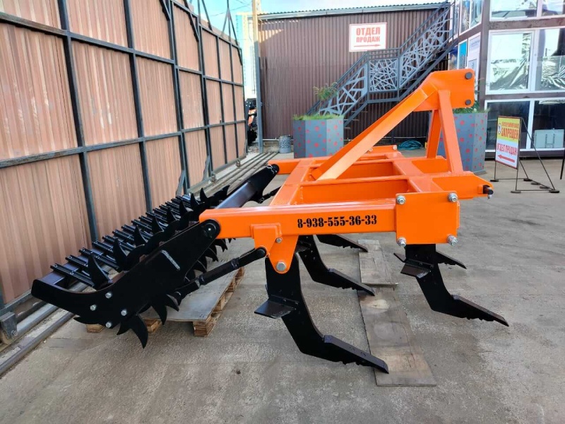 Плуг чизельный навесной ПЧН-2,1Н с зубчатым катком купить в Брянске – «БДН-АгроКубань», 7